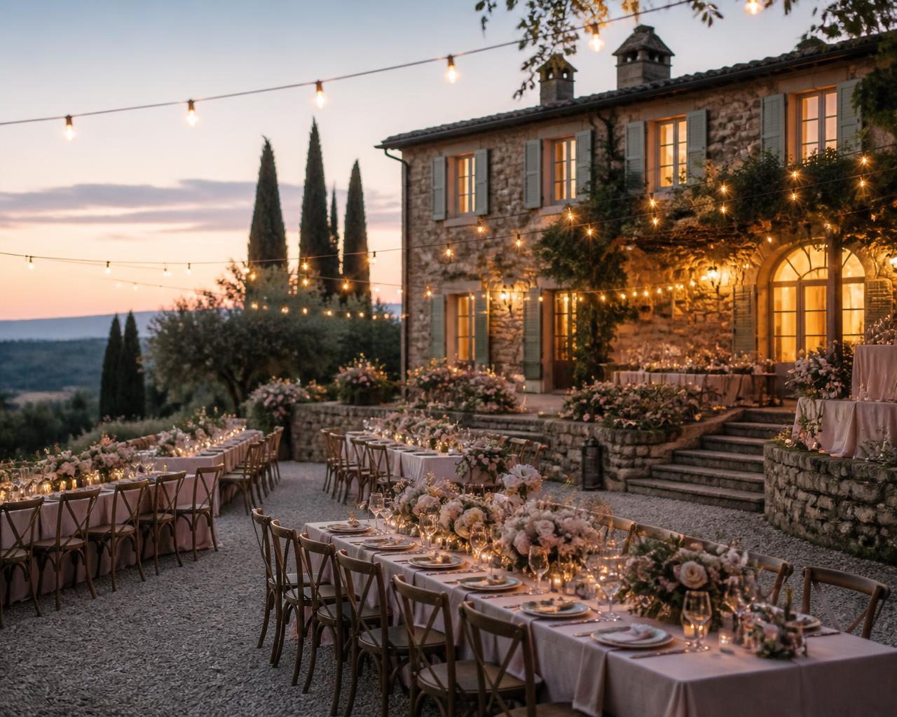 Placeholder wedding venue photo used inside the invitation